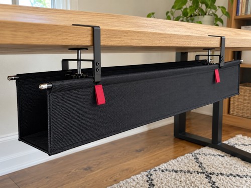 Under desk cable management - desk,
