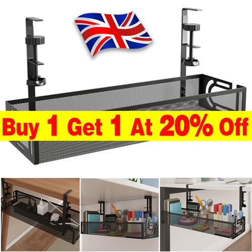 Under desk cable tray - under,