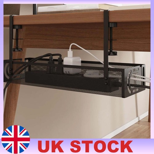 Under desk cable tray - desk,