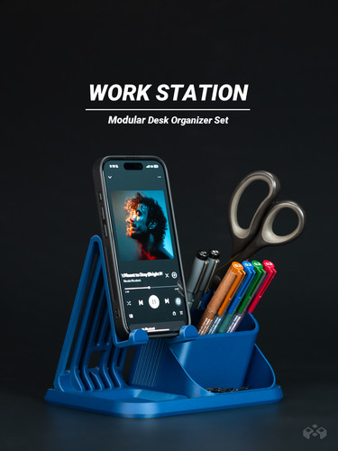 Modular desk organiser - modular, system