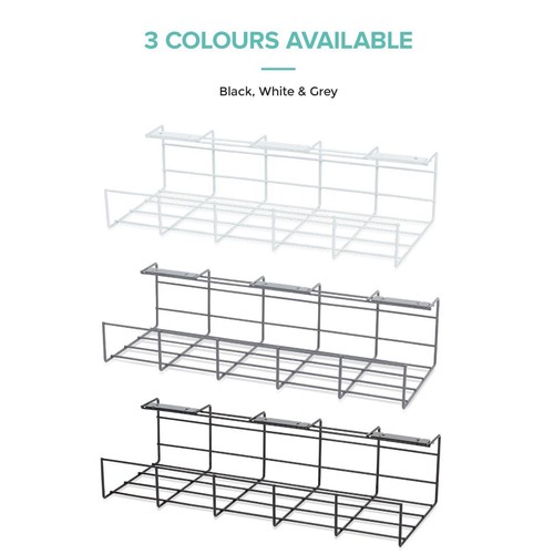 Livivo under desk cable tray - desk,
