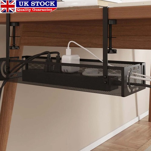 Under desk cable tray - under,