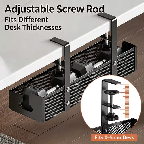 Cable management tray under - tray,