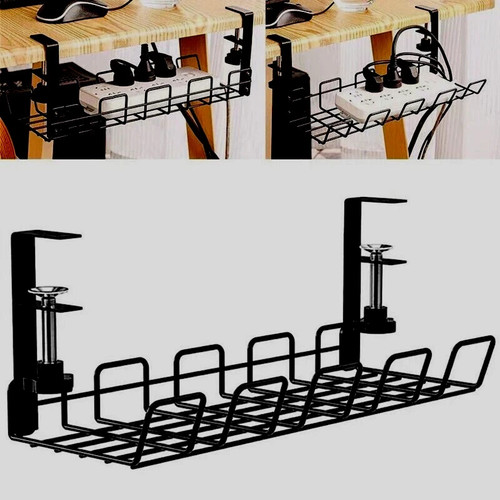 Under desk cable tray - under,