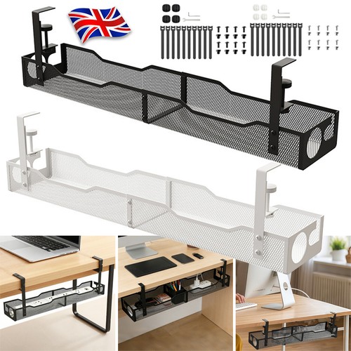 Under desk cable tray - under,