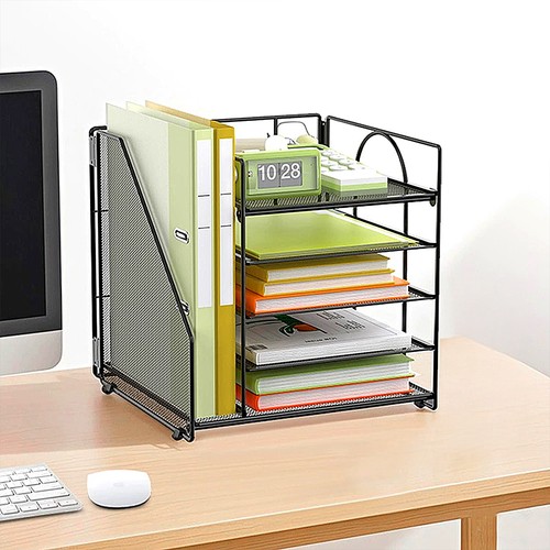 Desktop office filing - desktop, trays