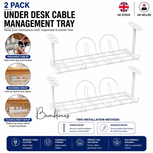 Pack under desk - under,