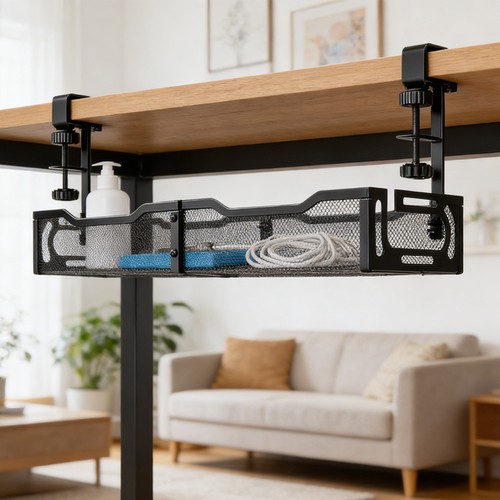 Under desk hanging storage - under‑desk,