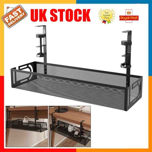 Under desk cable tray - desk,