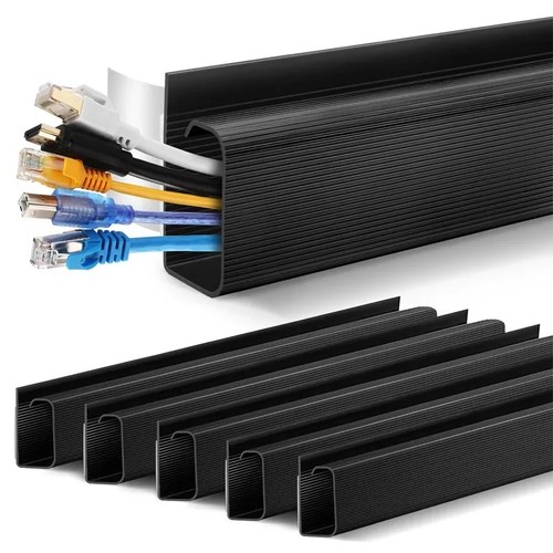 Under desk cable tray - desk,